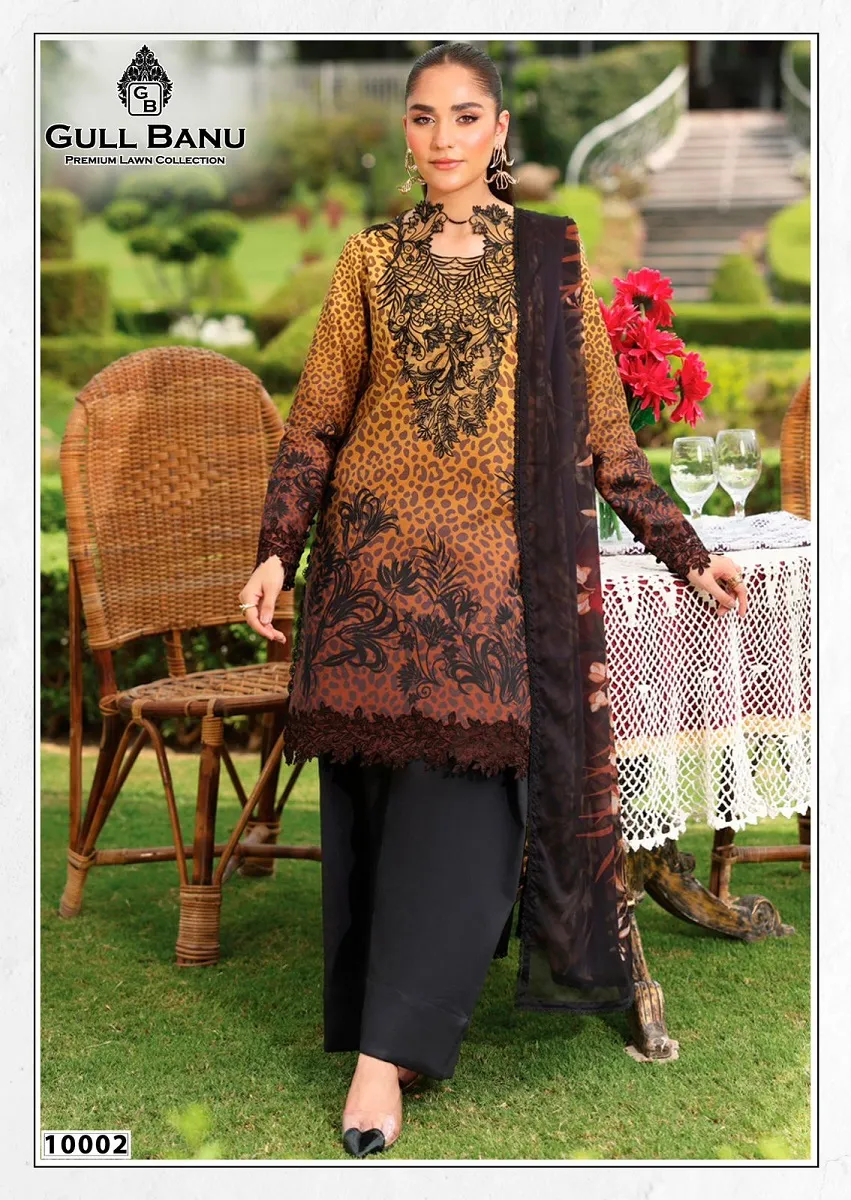 Gullahmed Gull Banu Vol 10 Unstitched Suits
