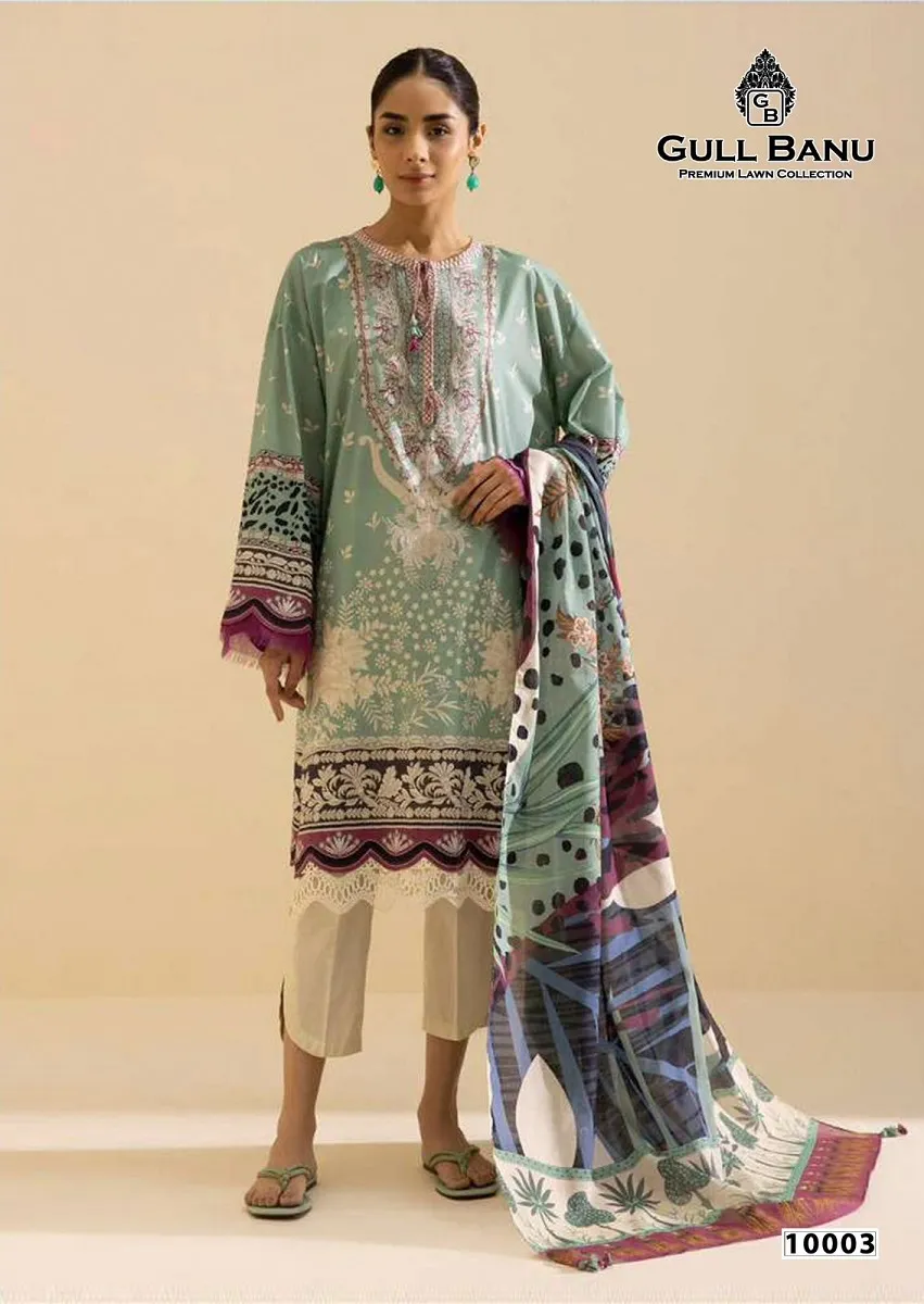Gullahmed Gull Banu Vol 10 Unstitched Suits