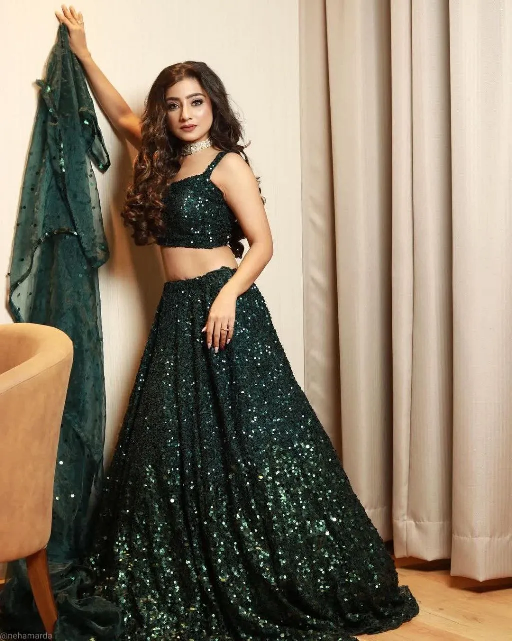 HCR 1100 Tapeta Satin Silk Designer Lehenga Choli