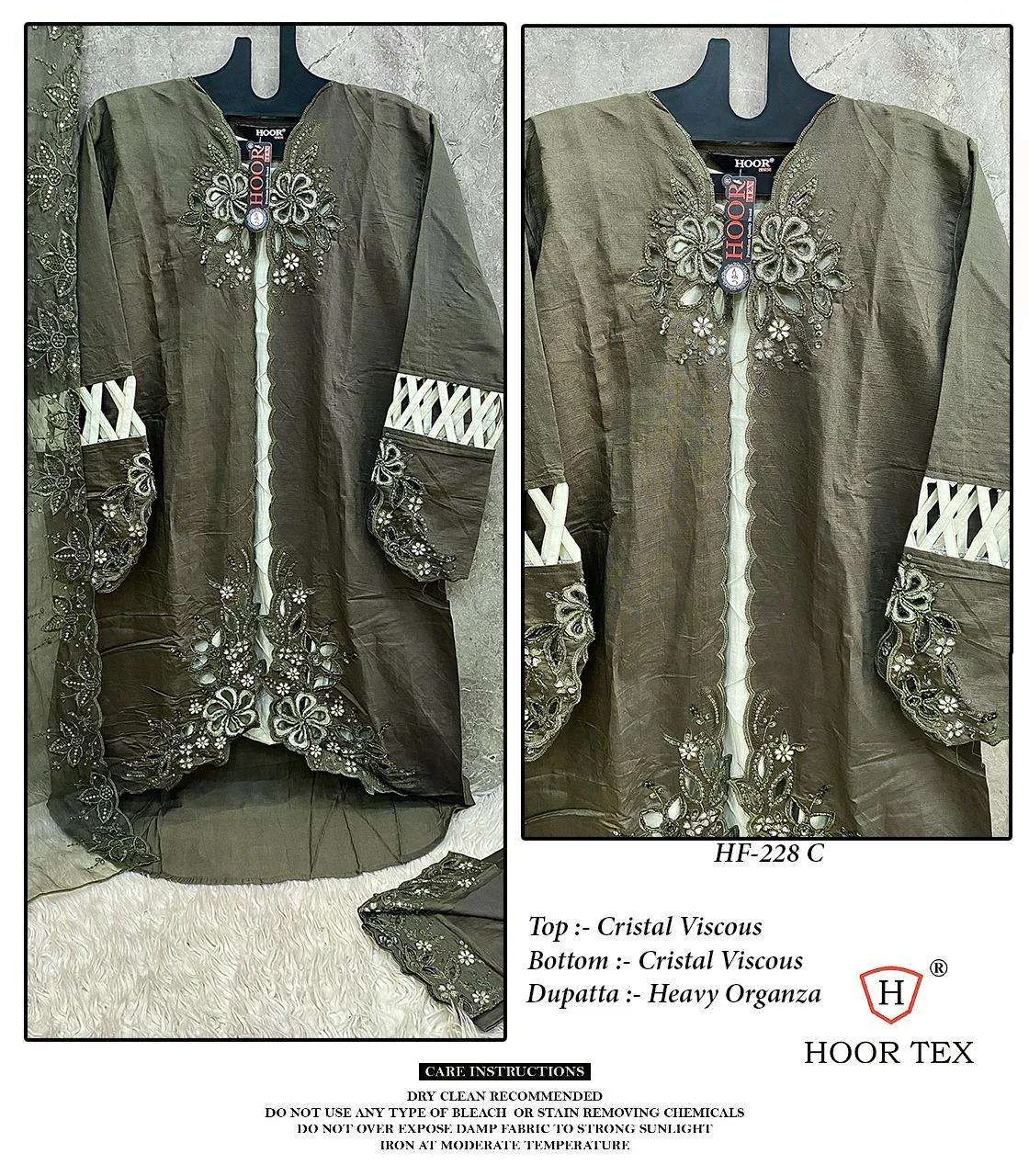 Hoor Tex Design No - Hf 228 Abc Readymade Suits