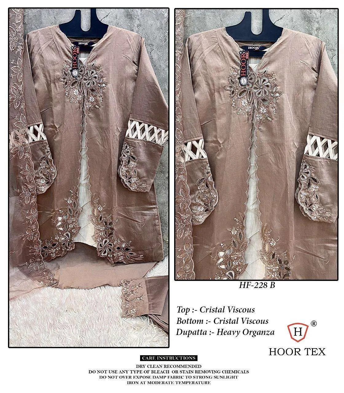 Hoor Tex Design No - Hf 228 Abc Readymade Suits