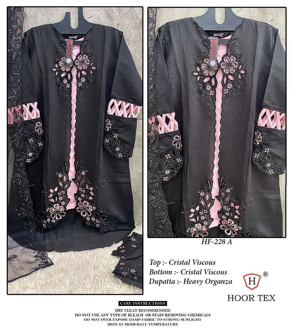 Hoor Tex Design No - Hf 228 Abc Readymade Suits