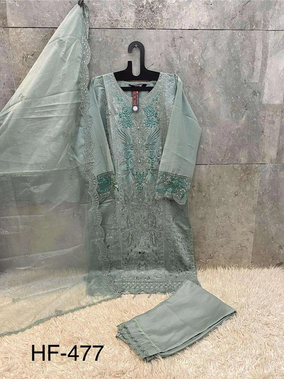 Hoor Tex Design No - Hf 477 Pakistani Readymade Suits