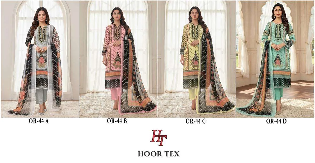 Hoor Tex Design No - or 44 Pakistani Readymade Suits