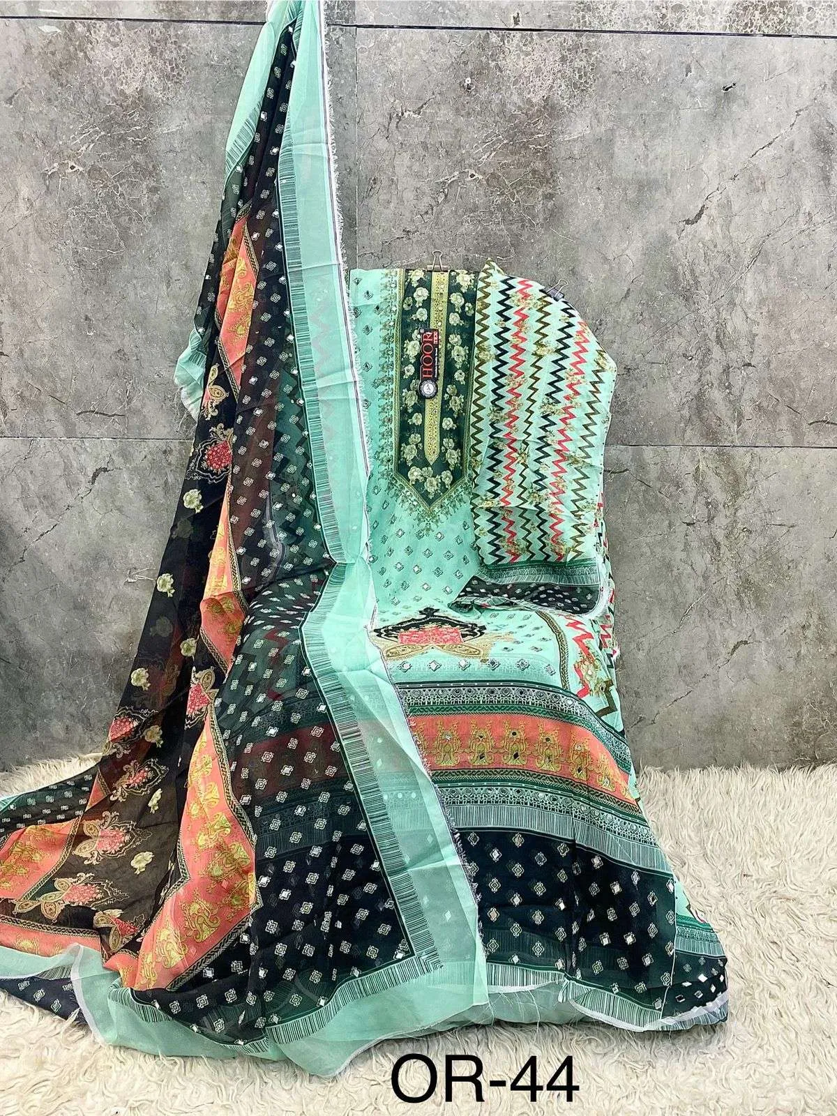 Hoor Tex Design No - or 44 Pakistani Readymade Suits