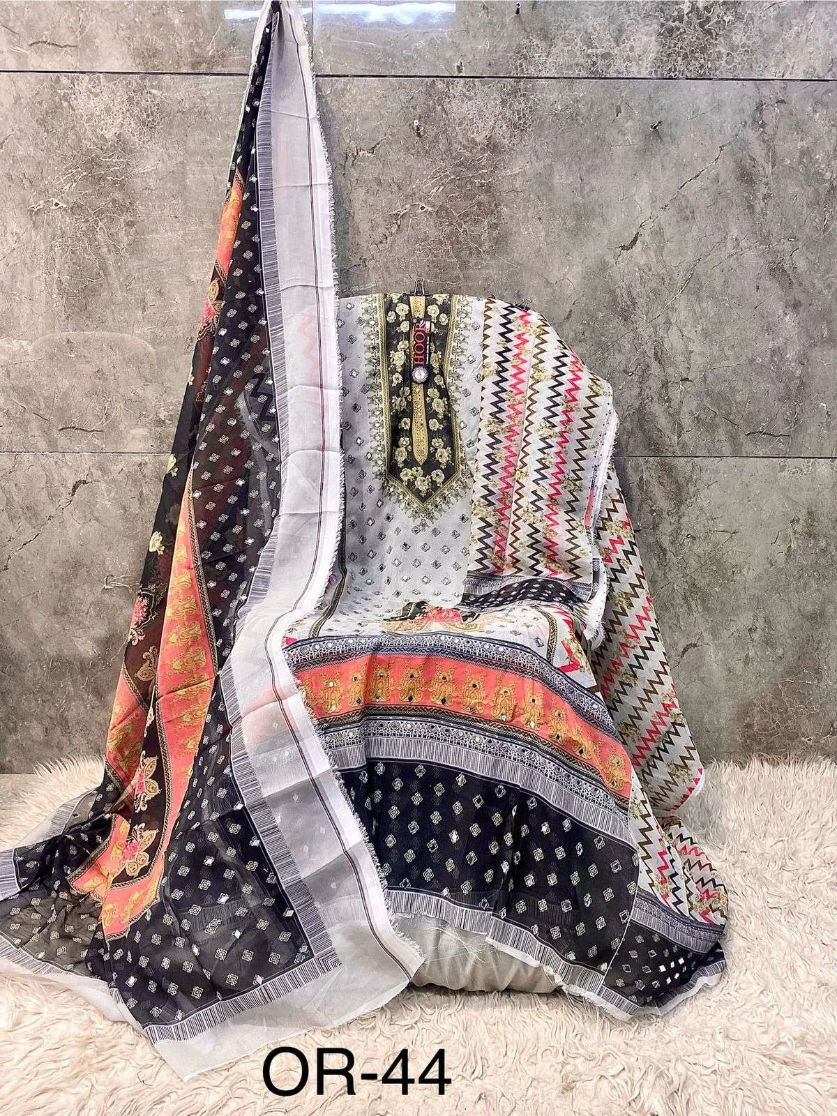 Hoor Tex Design No - or 44 Pakistani Readymade Suits