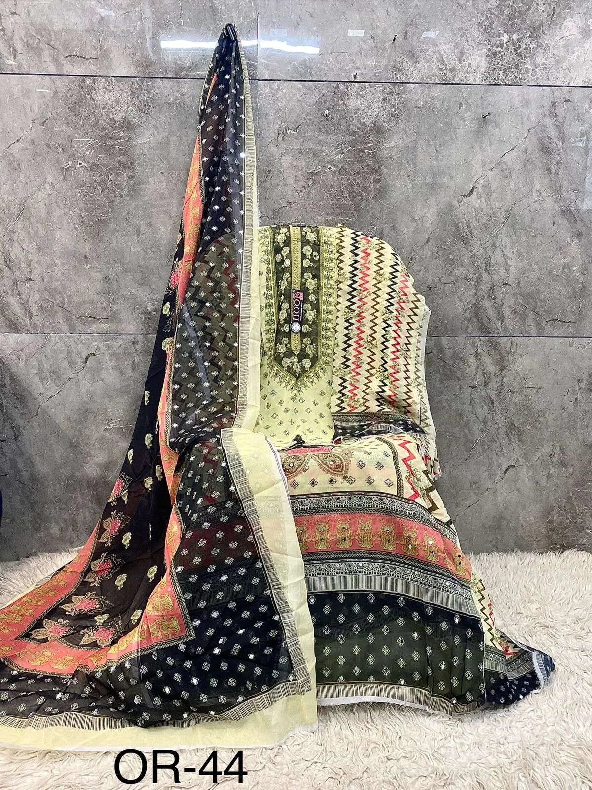 Hoor Tex Design No - or 44 Pakistani Readymade Suits