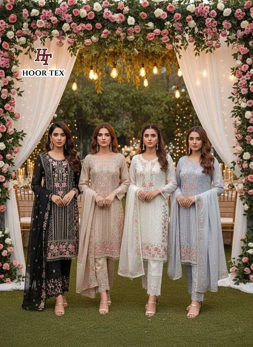 Hoor Tex Hf 463 Pakistani Readymade Suits