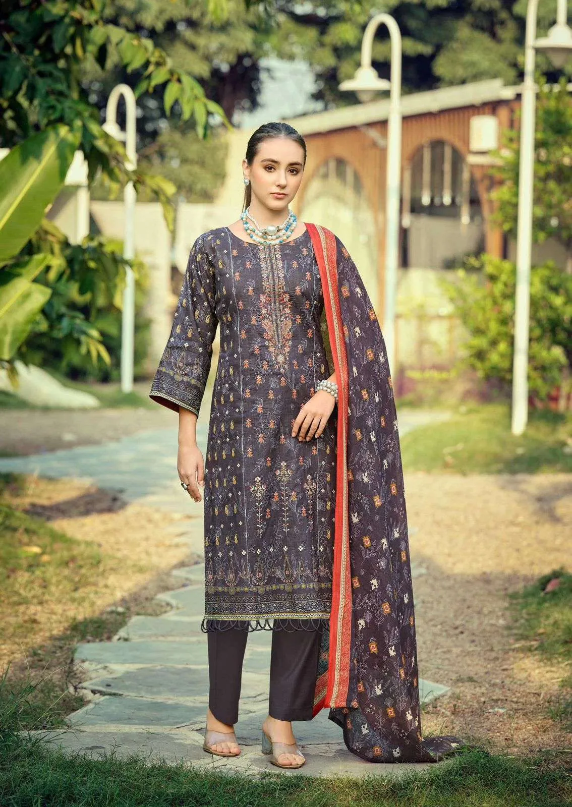 Ishaal Prints Embroidered Vol 17 Semi Stitched Suits