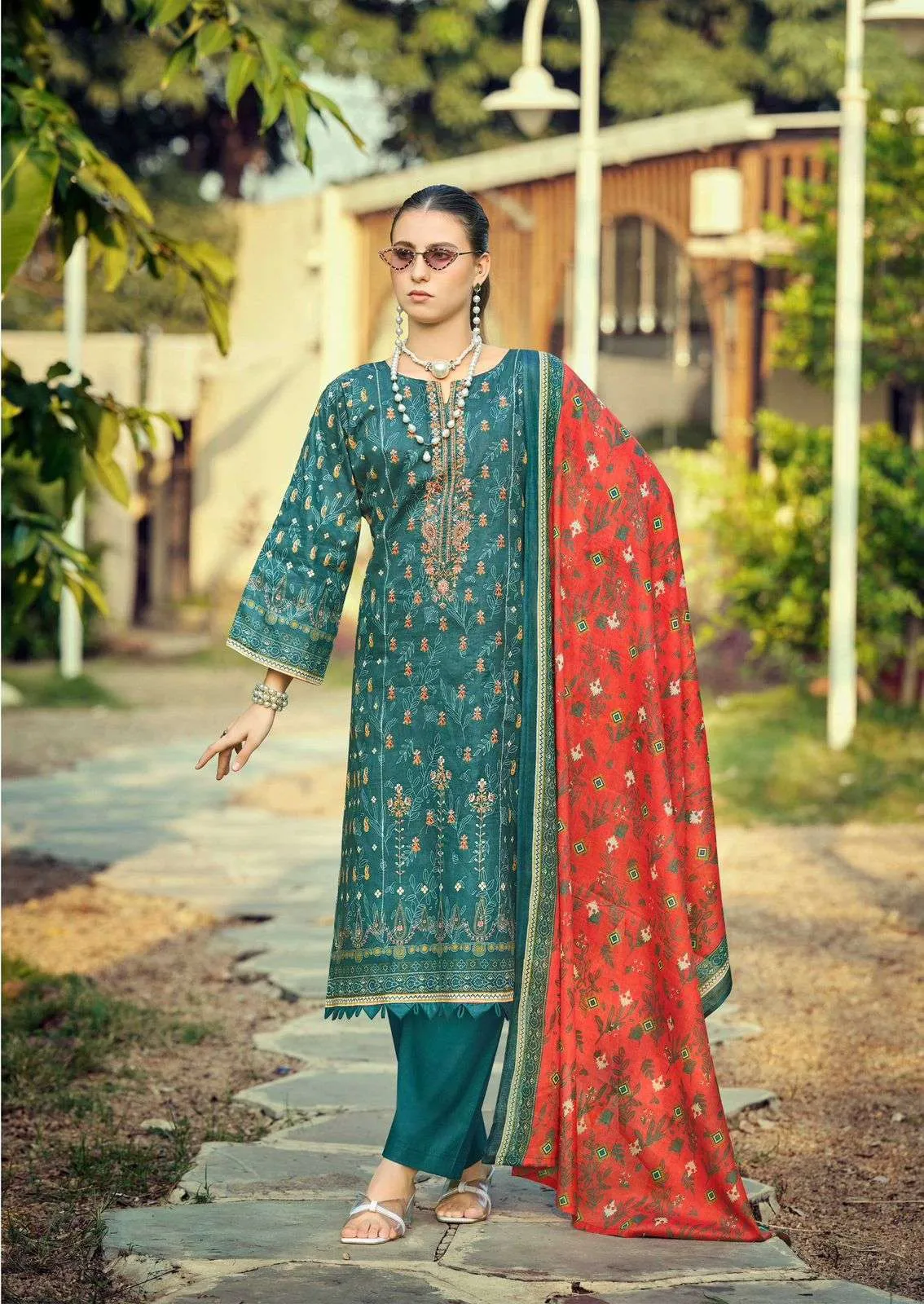 Ishaal Prints Embroidered Vol 17 Semi Stitched Suits