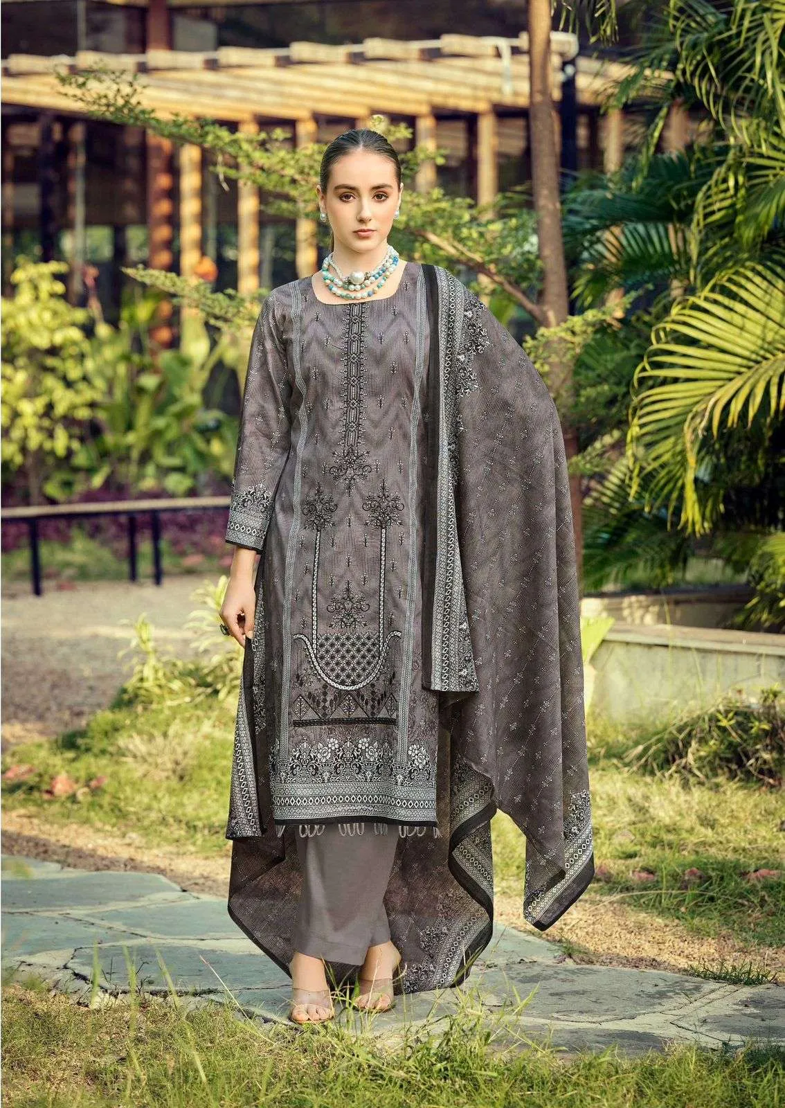 Ishaal Prints Embroidered Vol 17 Semi Stitched Suits