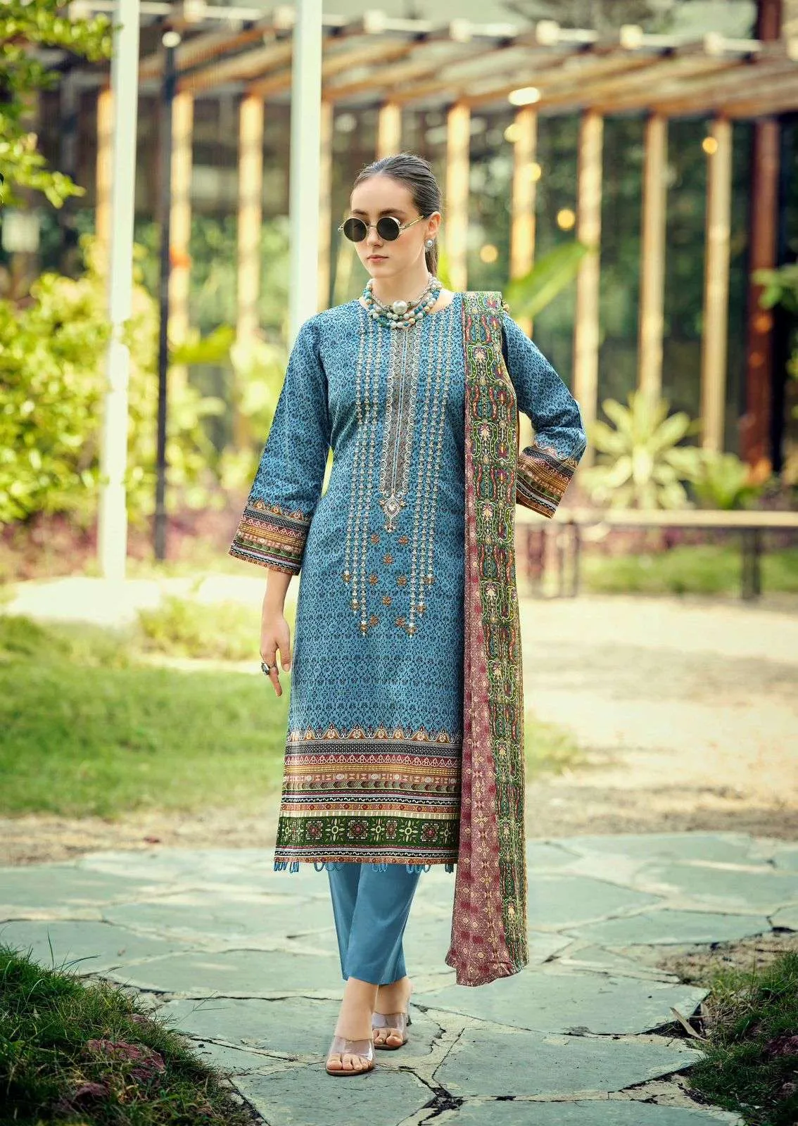 Ishaal Prints Embroidered Vol 17 Semi Stitched Suits