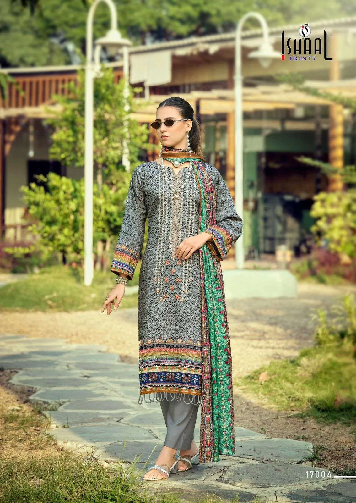 Ishaal Prints Embroidered Vol 17 Semi Stitched Suits