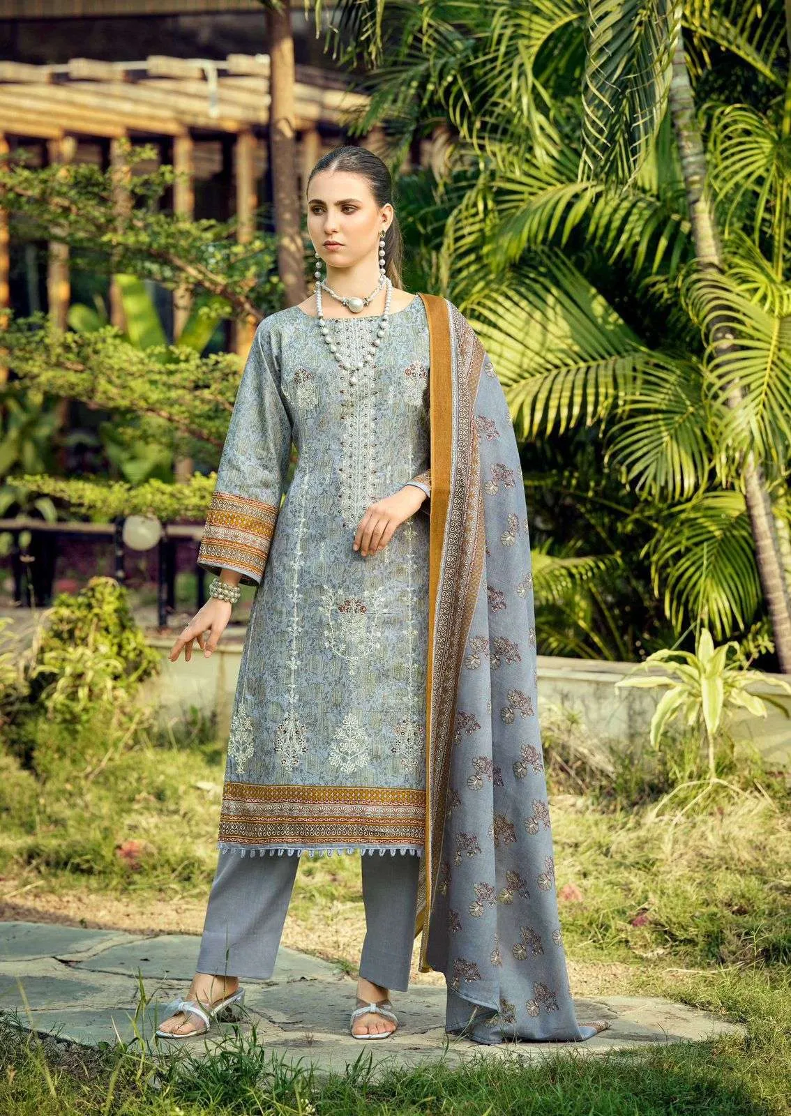 Ishaal Prints Embroidered Vol 17 Semi Stitched Suits