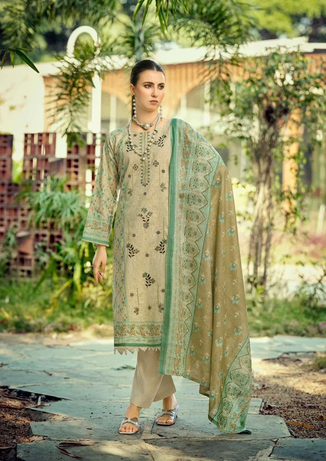 Ishaal Prints Embroidered Vol 17 Semi Stitched Suits