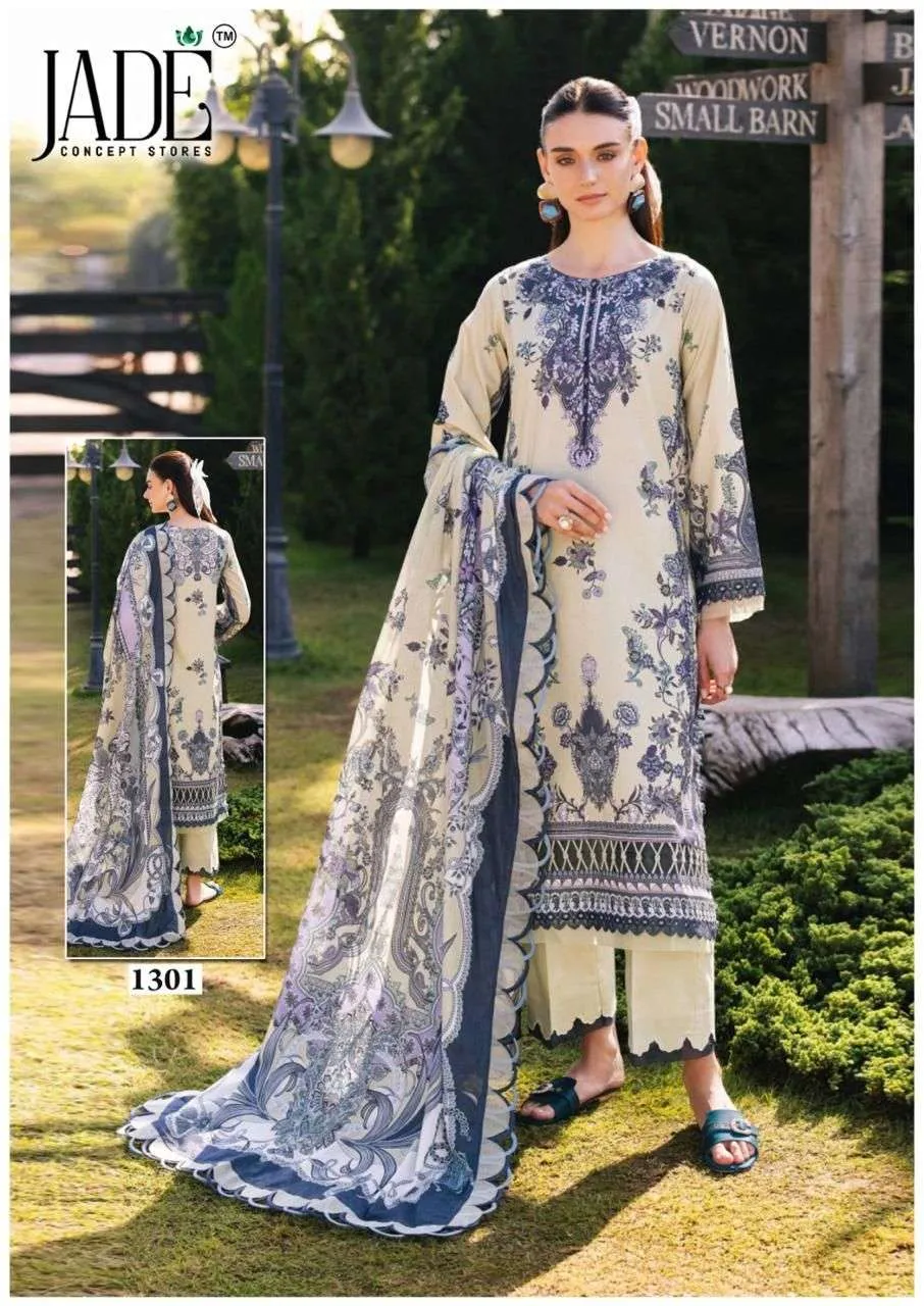 Jade Binsaeed Vol 13 Unstitched Suits
