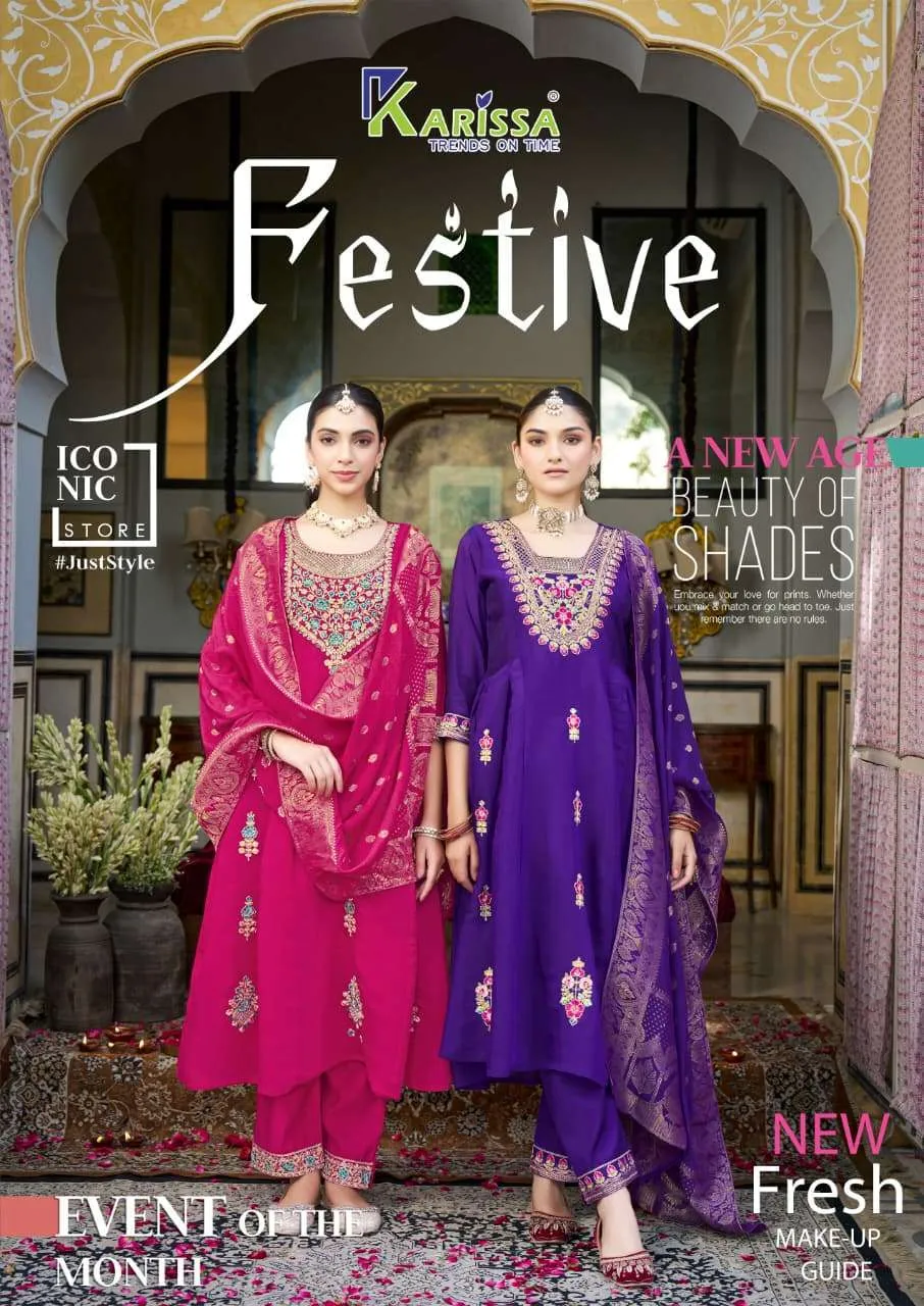 Karissa Festive Readymade Suits