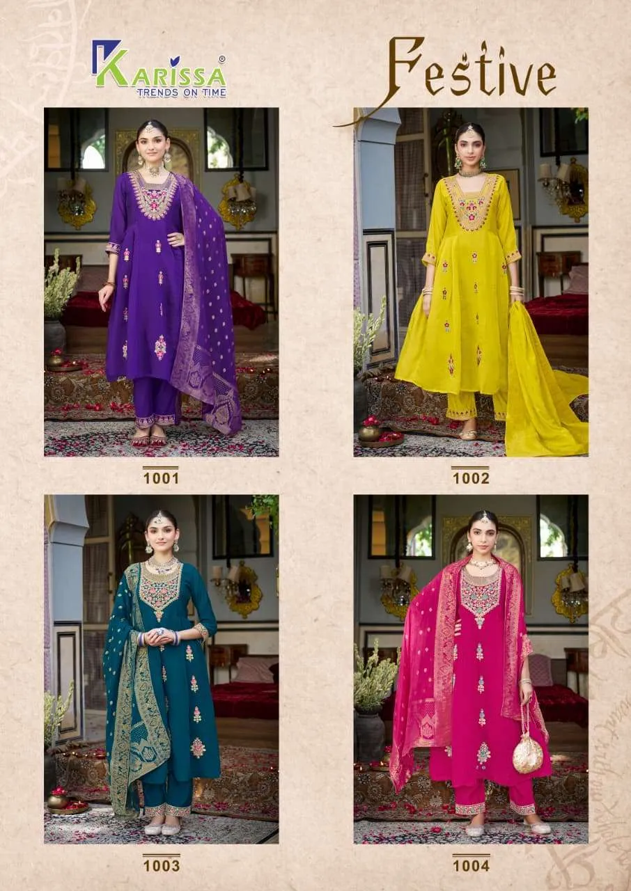 Karissa Festive Readymade Suits