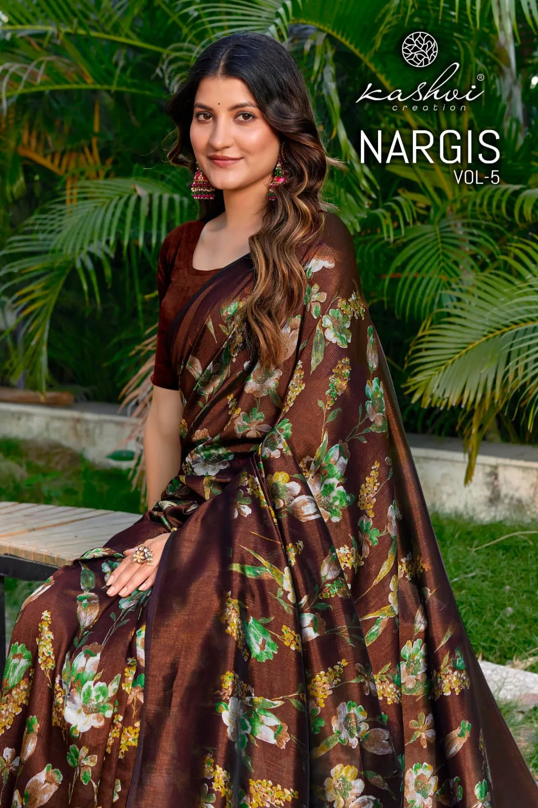 Kashvi Nargis Vol 5 Vichitra Casual Wear Saree Collection Sarees
