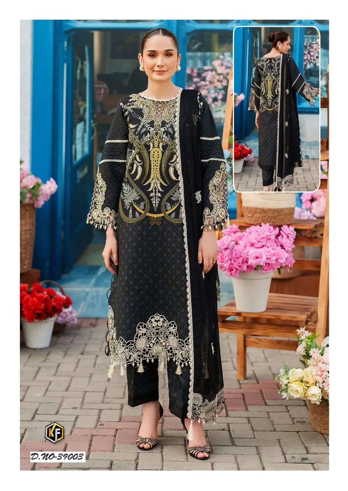 Keval Fab Maria B Vol Kurtis