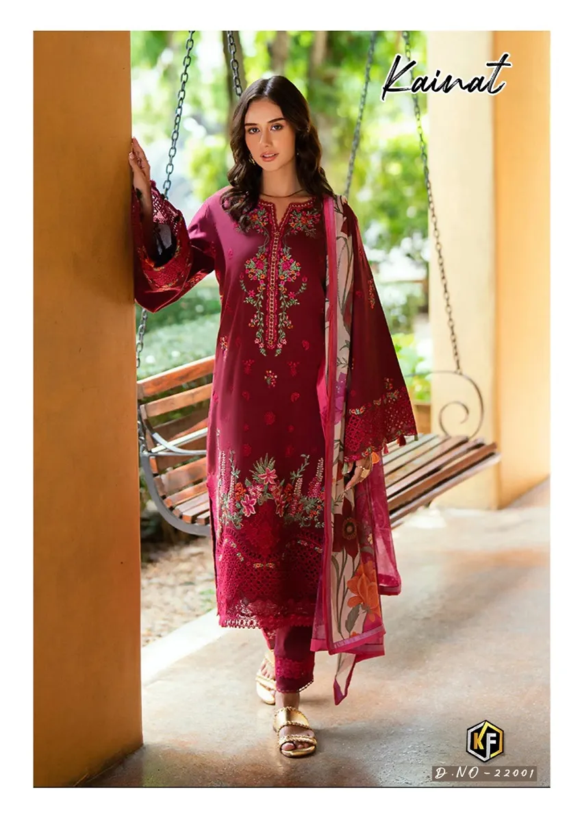 Keval Kainat Vol 22 Unstitched Suits