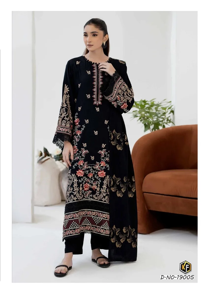 Keval Maryum & Maria Vol 19 Unstitched Suits