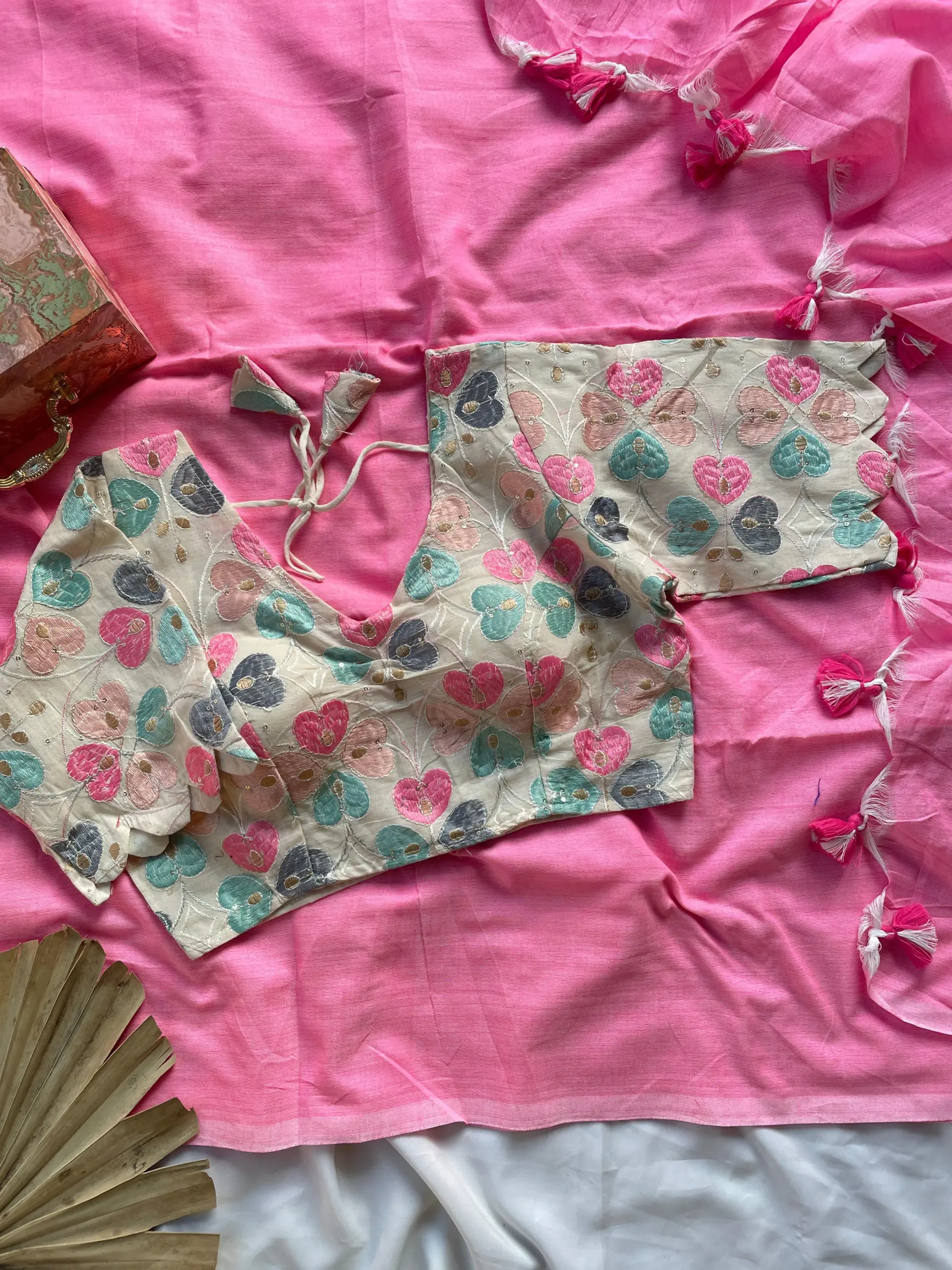 Khadi Work Vol 3 Cotton Saree Designer with Work Blouse Collection Sarees