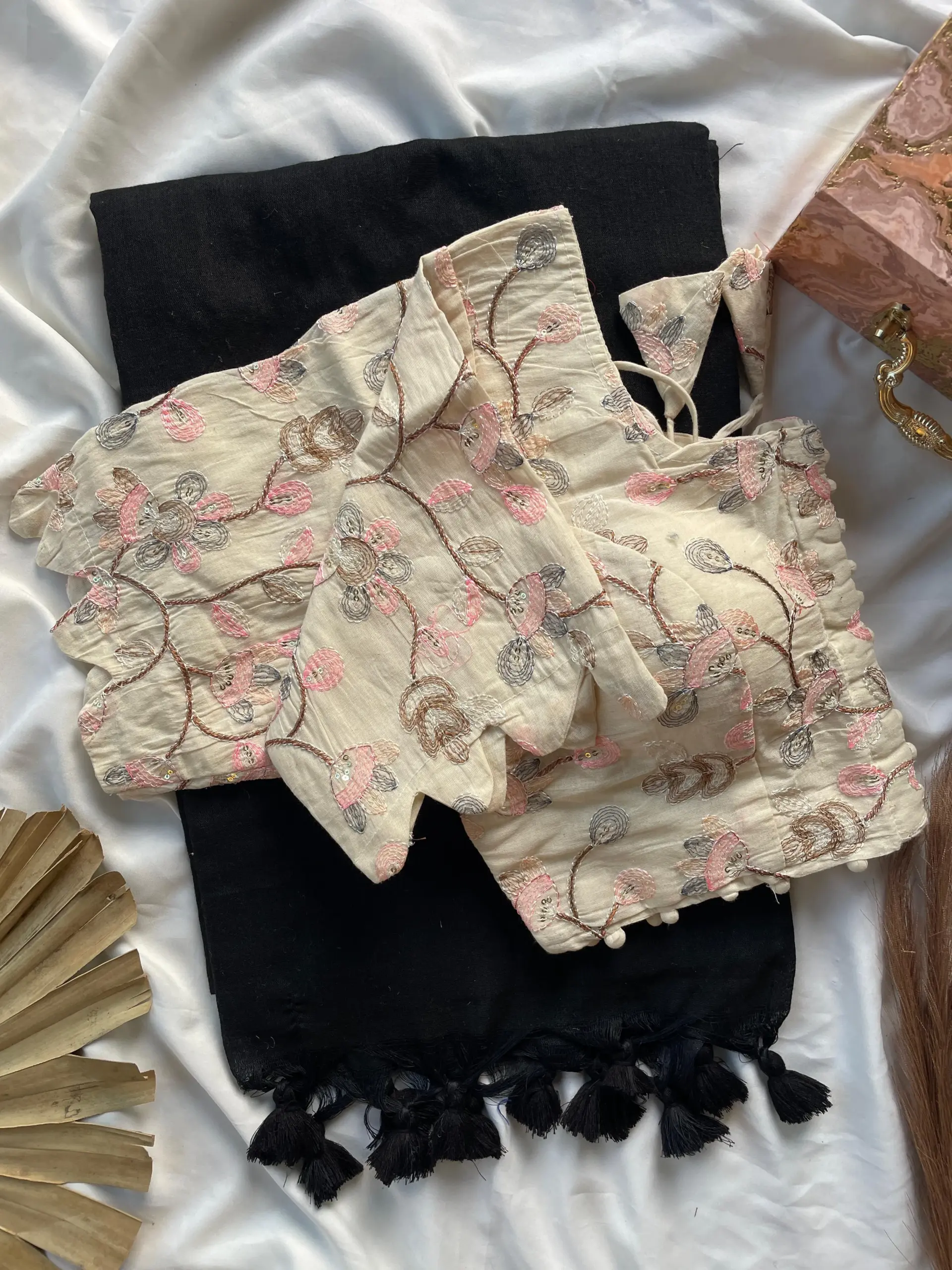 Khadi Work Vol 3 Cotton Saree Designer with Work Blouse Collection Sarees