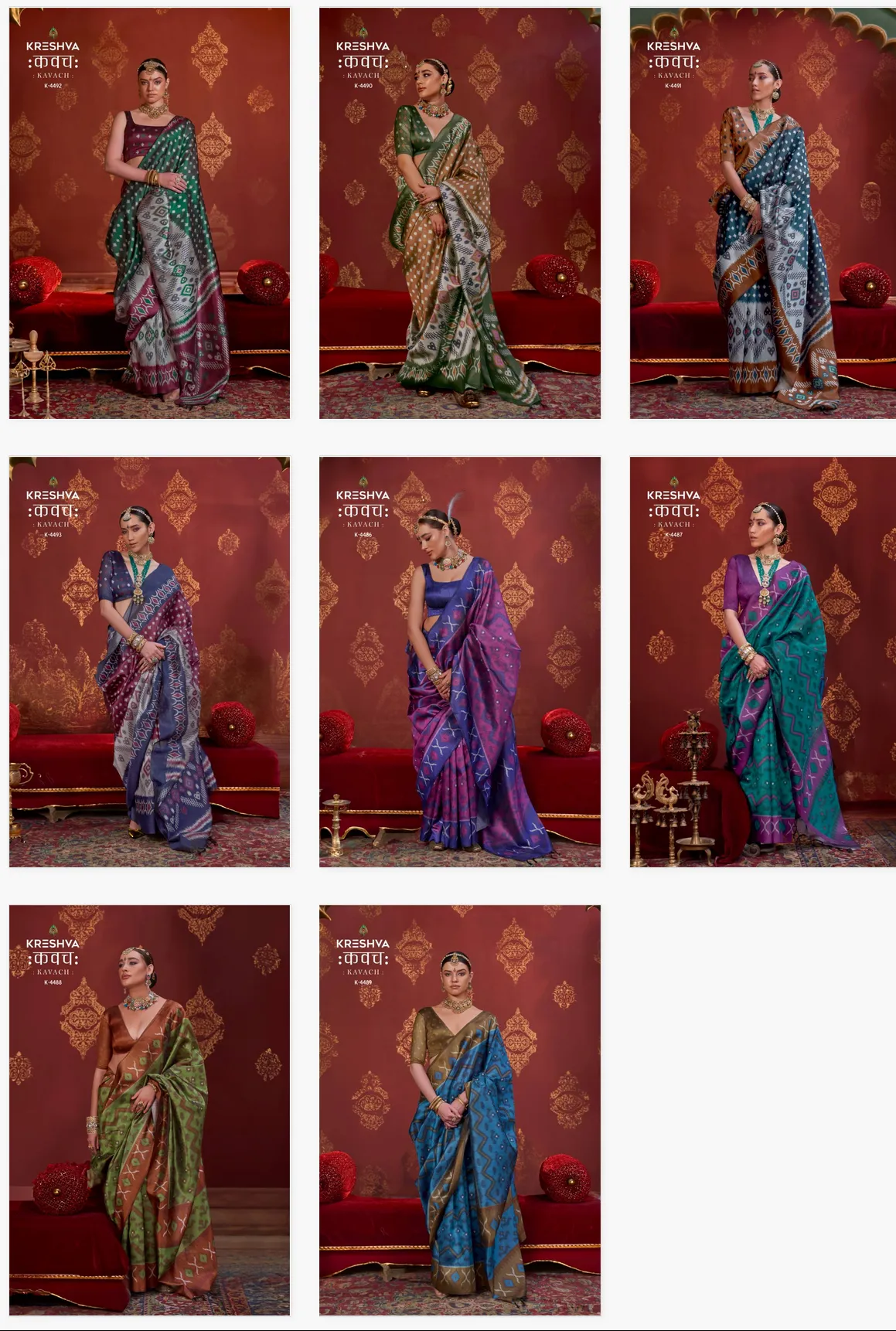 Kreshva Kavach Sarees