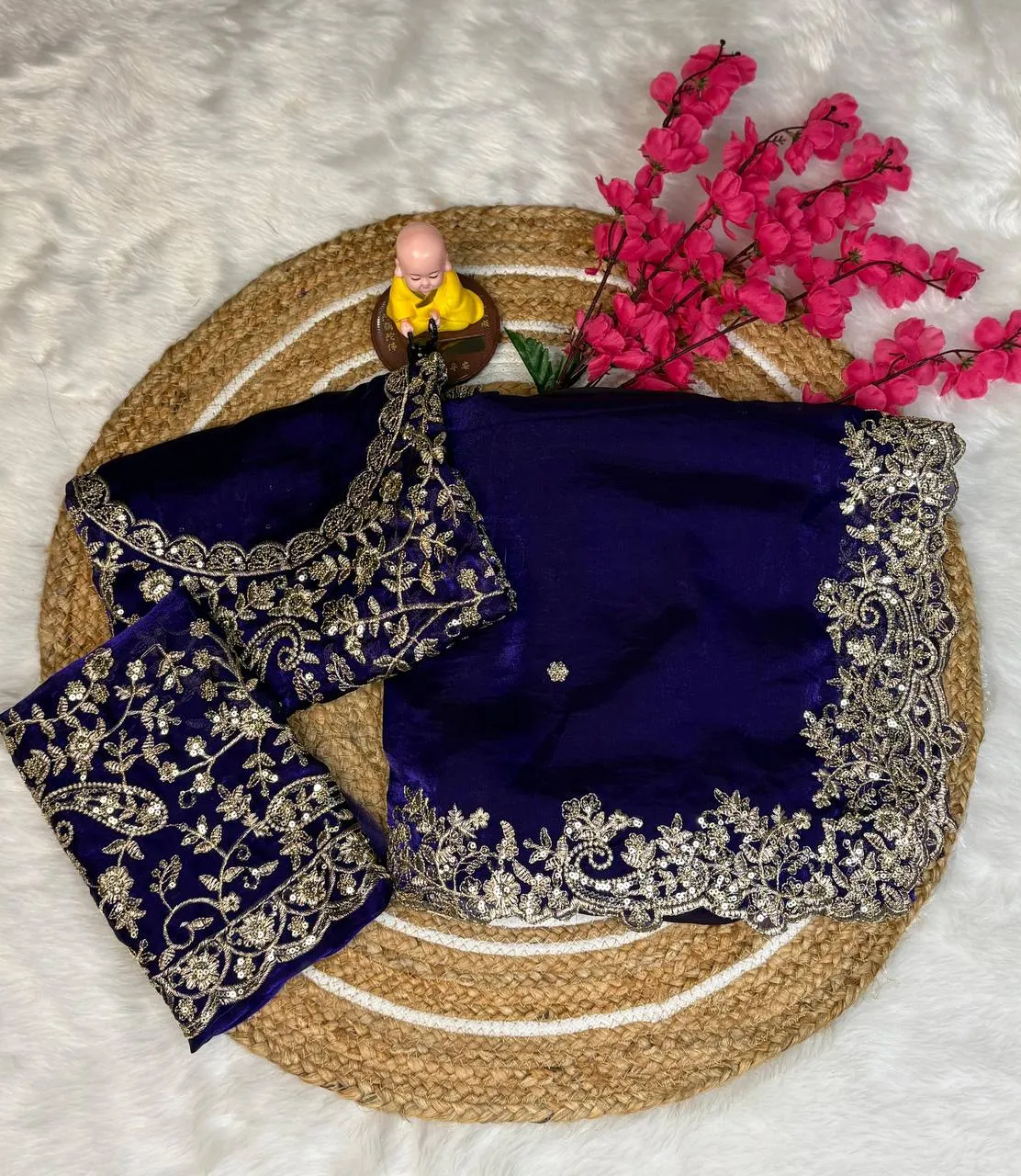 Kusum 800 Fandy Satin Designer Party Wear Sarees