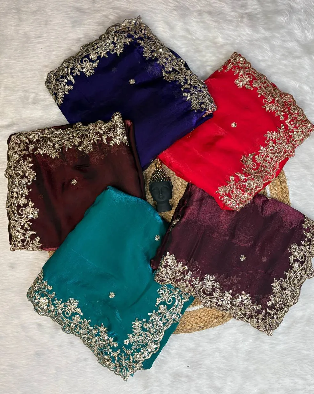 Kusum 800 Fandy Satin Designer Party Wear Sarees