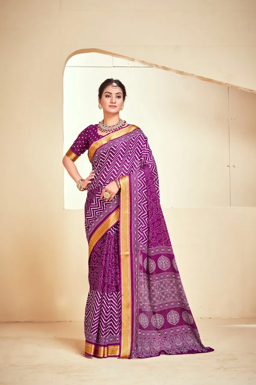 Lakhani Vol 04 Soft Cotton Printed Uniform Saree