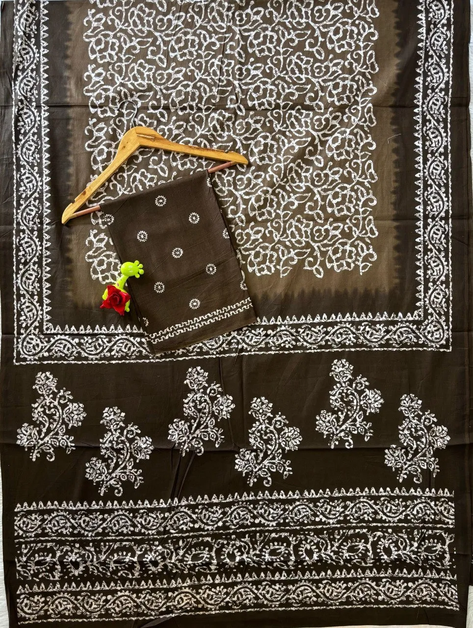 Lakhani Vol 08 Mul Mul Cotton Wax Batik Printed Saree