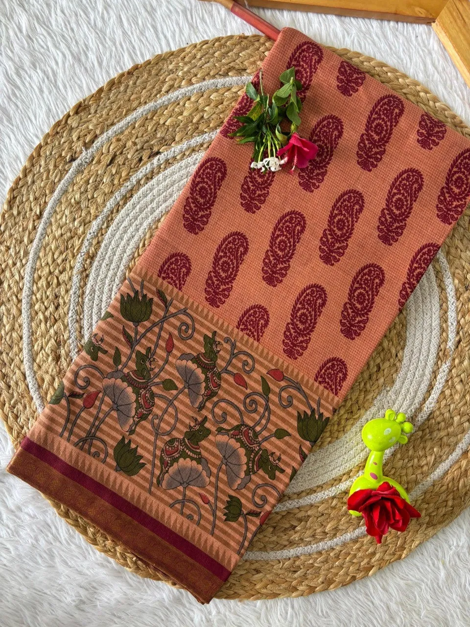 Lakhani Vol 09 Pure Cotton Printed Uniform Saree