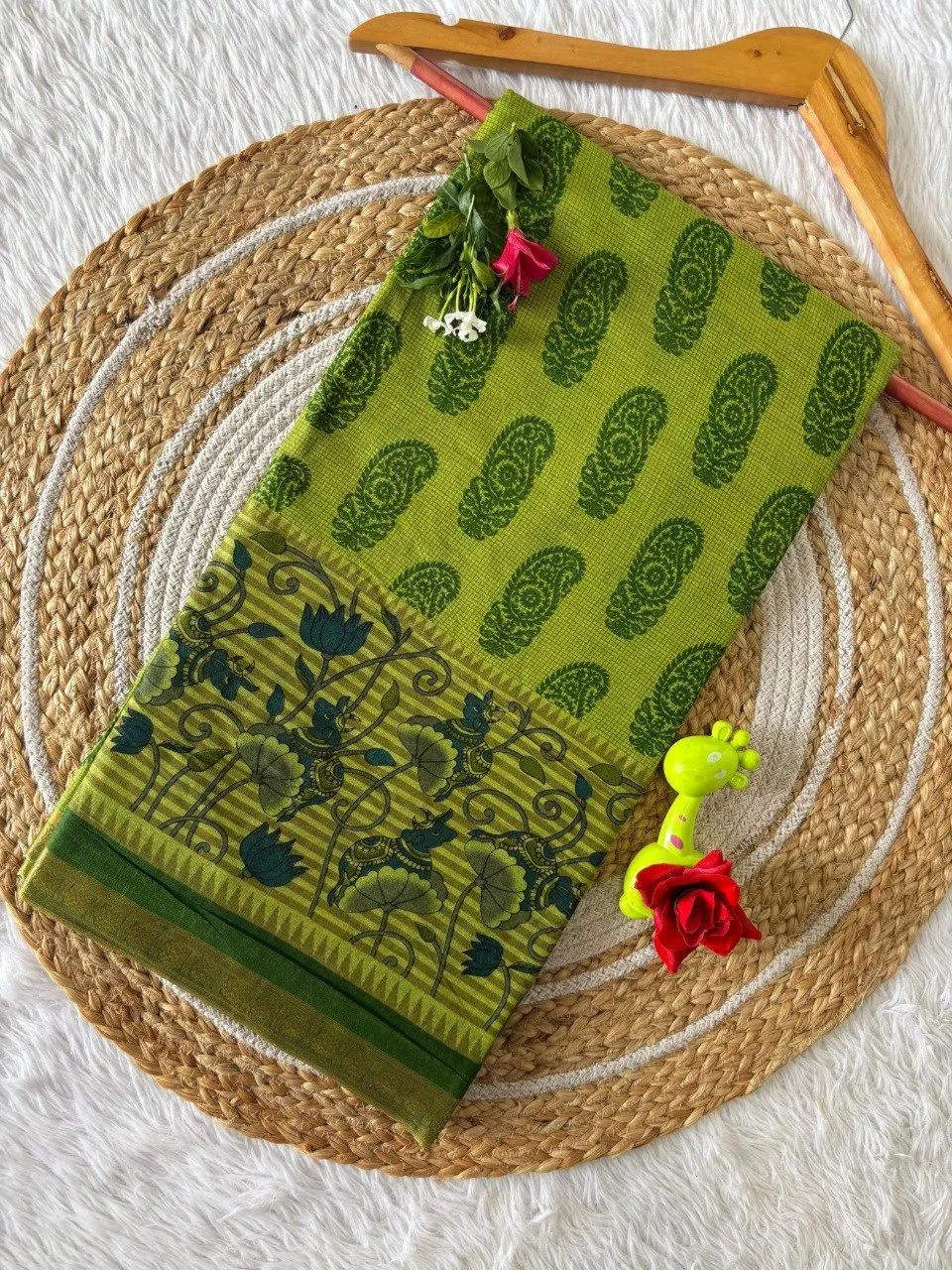 Lakhani Vol 09 Pure Cotton Printed Uniform Saree