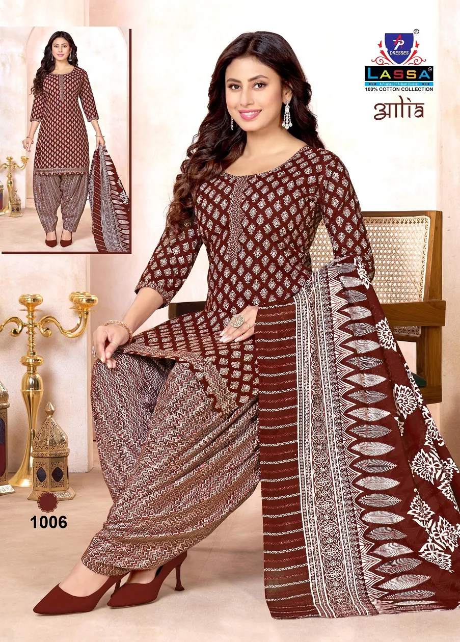 Lassa Aalia Vol 10 Unstitched Suits