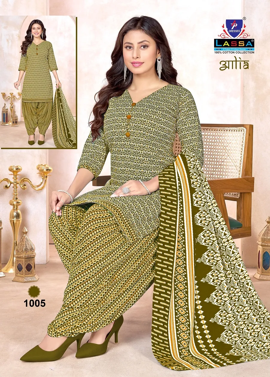 Lassa Aalia Vol 10 Unstitched Suits
