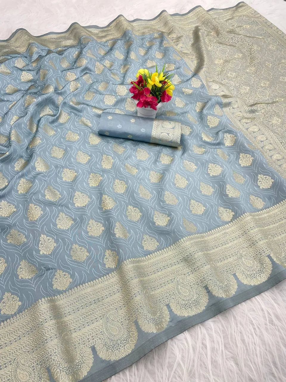 Laxmi 959 Banarasi Silk Zari Weaving Saree