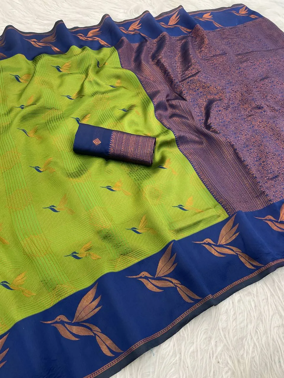 Laxmi 969 Banarasi Silk Zari Weaving Festive Sarees