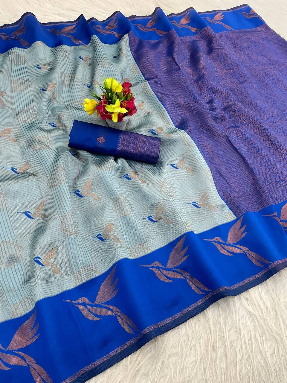 Laxmi 969 Banarasi Silk Zari Weaving Festive Sarees