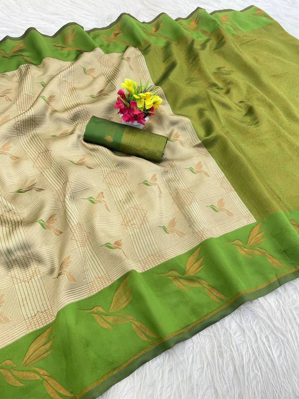 Laxmi 969 Banarasi Silk Zari Weaving Festive Sarees