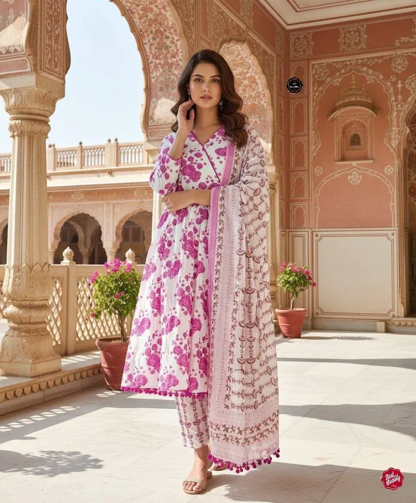 Laxmy Vol 37 Rayon Cotton Printed Readymade Dress