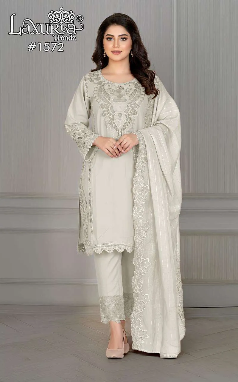Laxuria Trendz D No 1572 Pakistani Readymade Suits