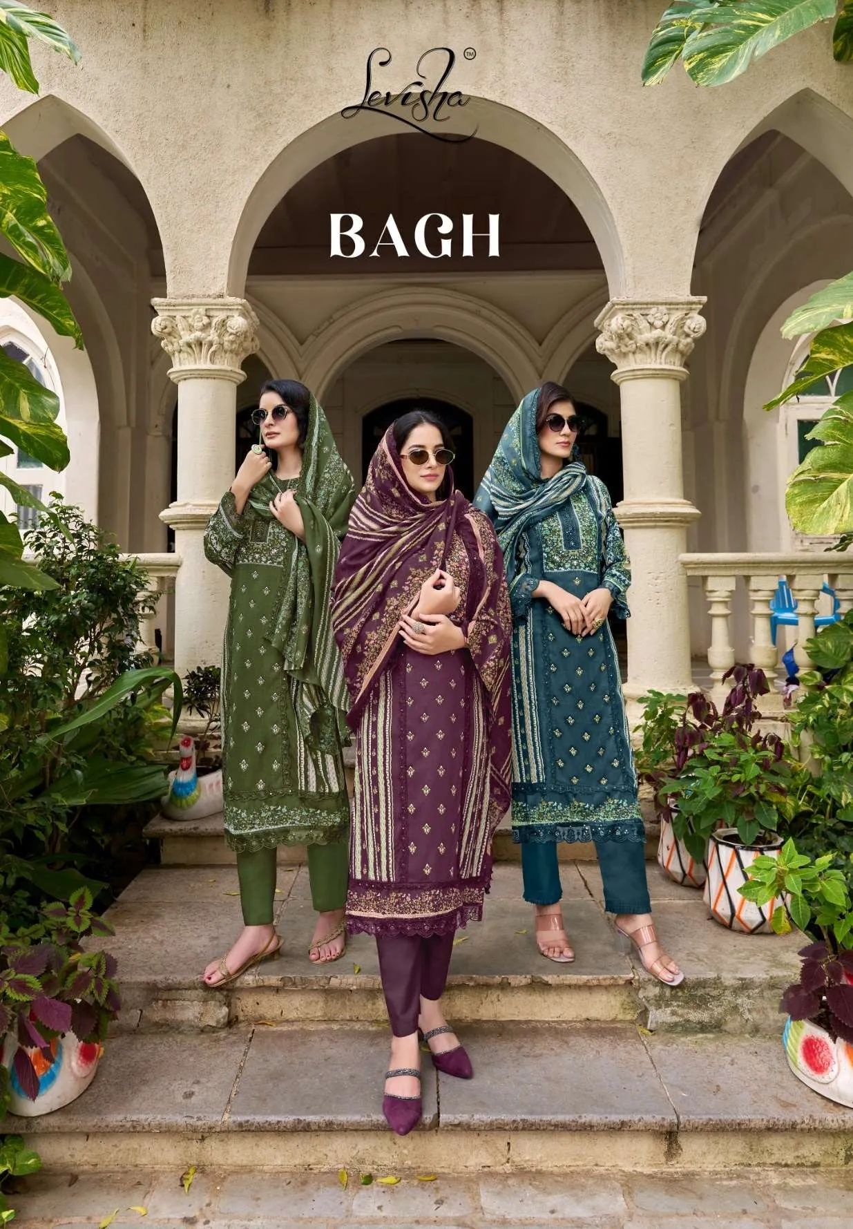 Levisha Bagh Semi Stitched Suits
