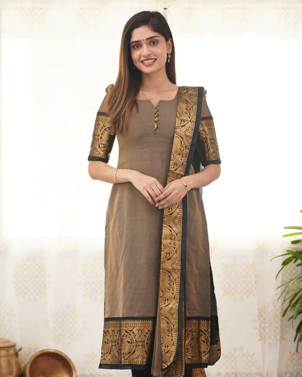 LFK Kayal Kanchi Cotton Pongal Festival Kurtis