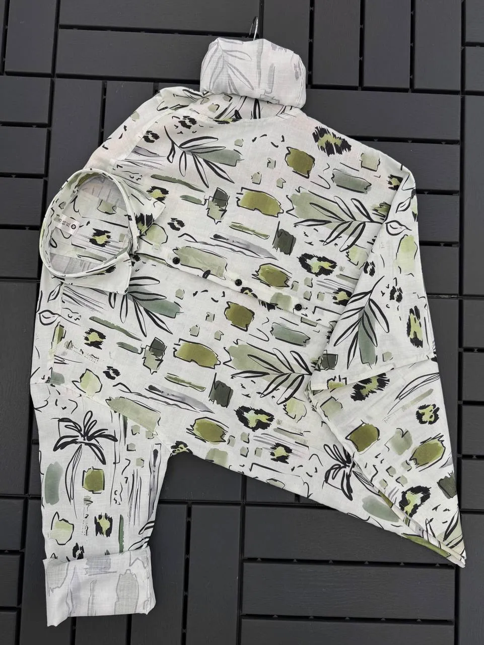 LTT Vol 17 Cottan Linen Traditional Shirt Men's Wear