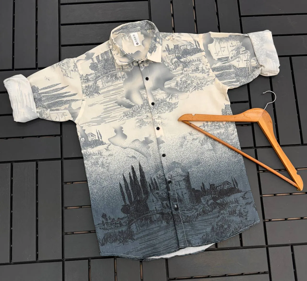 LTT Vol 26 Cotton Linen Traditional Shirt Men's Wear