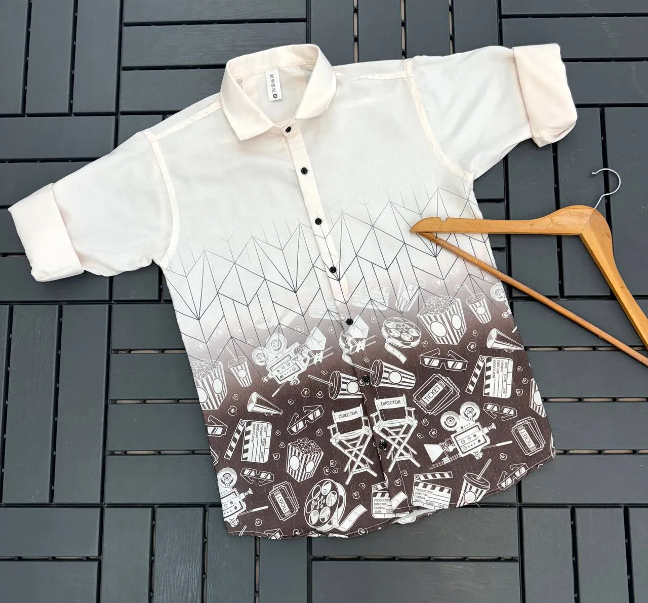 LTT Vol 27 Cotton Linen Printed Party Wear Shirt Men's Wear