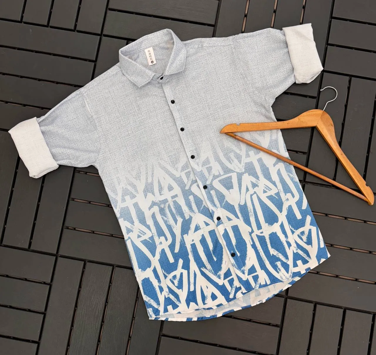 LTT Vol 29 Cotton Linen Printed Shirt Men's Wear
