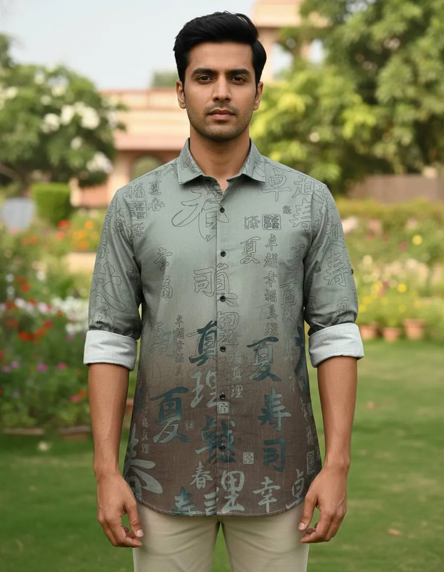 LTT Vol 31 Cottan Linen Shirt Men's Wear